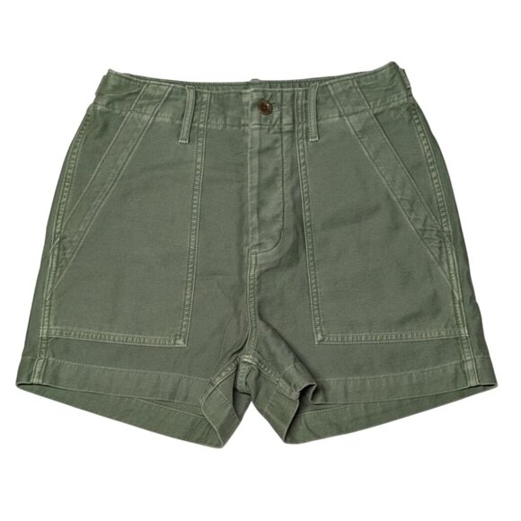 Outerknown Pants - Outerknown Westbound Utility Shorts Organic Cotton Womens Size 26 Green